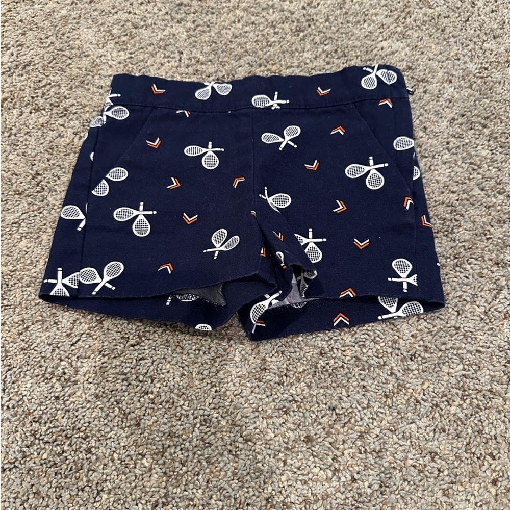 Janie and Jack tennis print shorts 2T